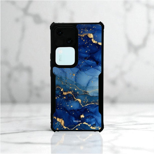 Blue Opulence Mobile Cover For Vivo V30 Pro