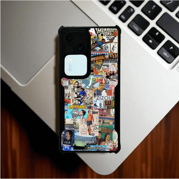 Golden Era Football Mobile Cover For Vivo V30