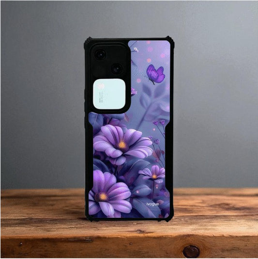Purple Serenity Mobile Cover For Vivo V30
