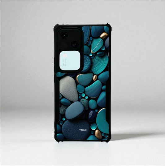 Ocean Pebbles Mobile Cover For Vivo V30