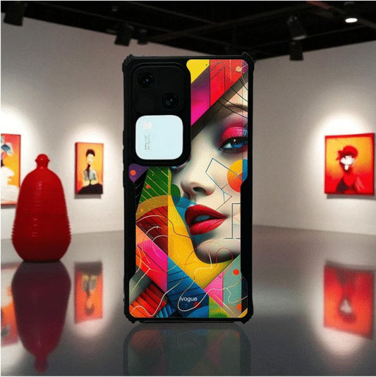 Modern Art Mobile Cover For Vivo V30