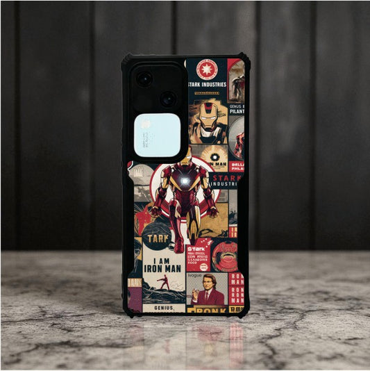 Iron Man Mobile Cover For Vivo V30