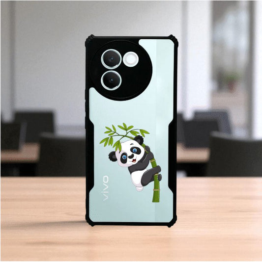 Panda and Tree Mobile Cover For Vivo V30E