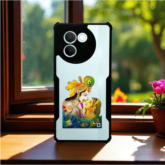 Radha Krishna Mobile Cover For Vivo V30E