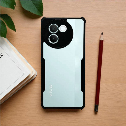 ipackey Clear Mobile Cover For Vivo V30E