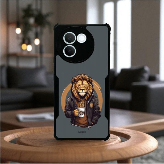 Stylish Lion Mobile Cover For Vivo V30E