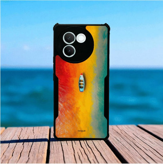 Boat Mobile Cover For Vivo V30E