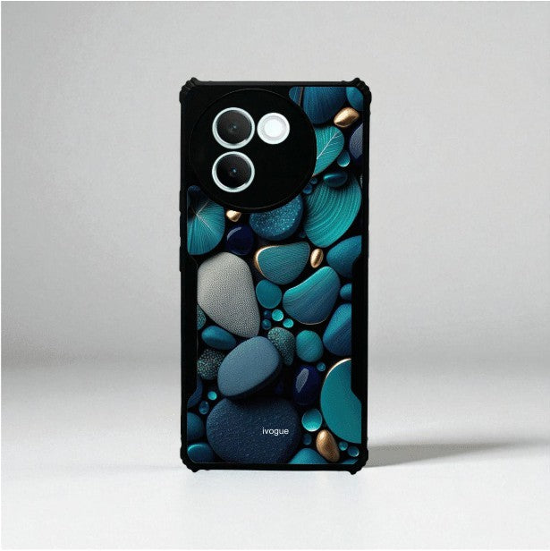 Ocean Pebbles Mobile Cover For Vivo V30E