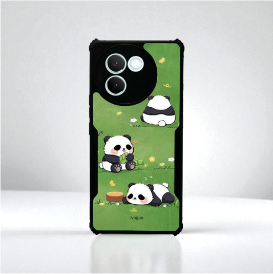 Panda Playground Mobile Cover For Vivo V30E