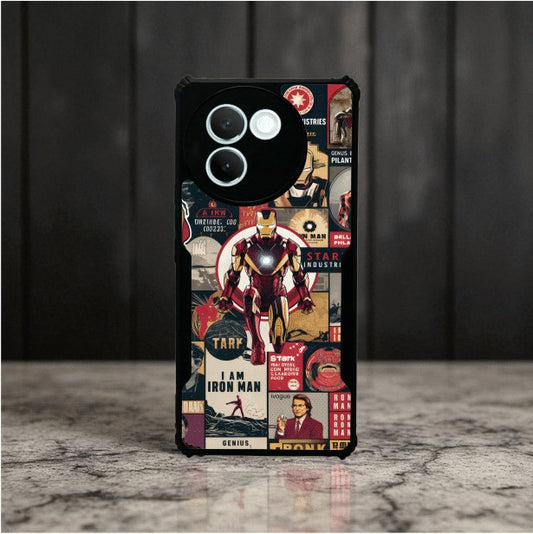 Iron Man Mobile Cover For Vivo V30E
