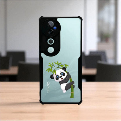 Panda and Tree Mobile Cover For Vivo V40 Pro