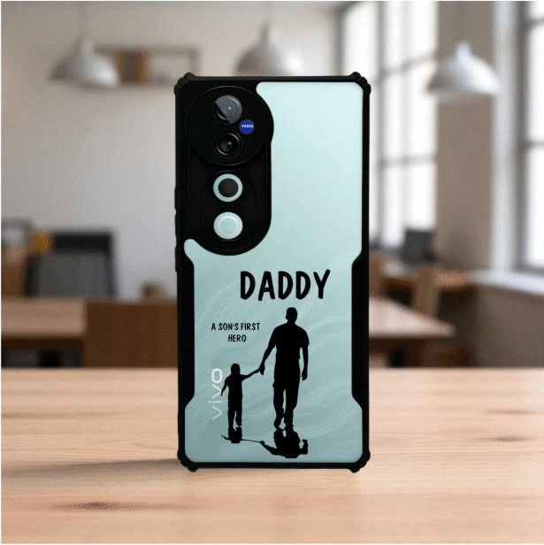 Daddy and Son Mobile Cover For Vivo t3 Ultra