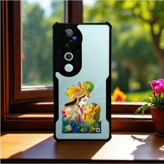 Radha Krishna Mobile Cover For Vivo V40