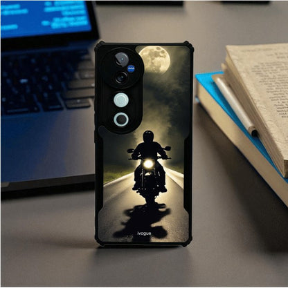 Bike Rider Mobile Cover For Vivo t3 Ultra