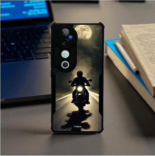 Bike Rider Mobile Cover For Vivo t3 Ultra