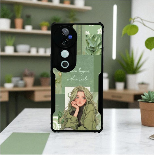 Calm Vibes Mobile Cover For Vivo t3 Ultra