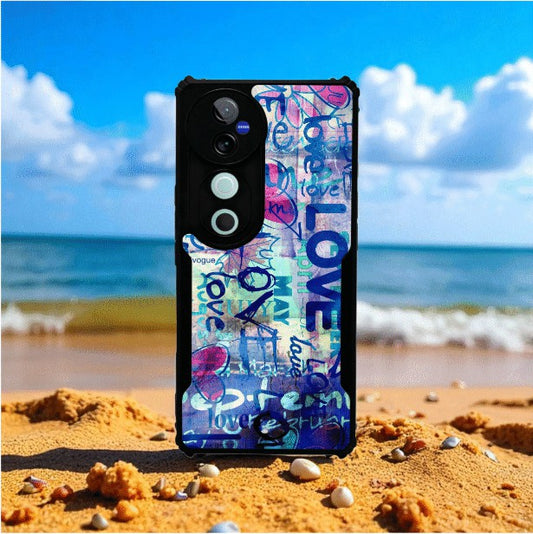 Vibe of Love Mobile Cover For Vivo V40 Pro