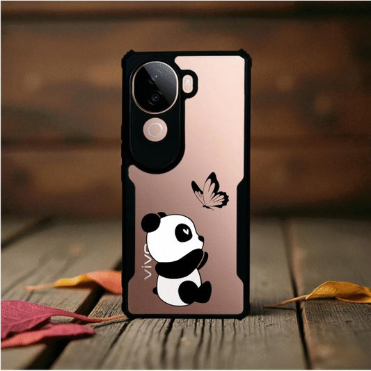 Panda and Butterfly Mobile Cover For Vivo V40E