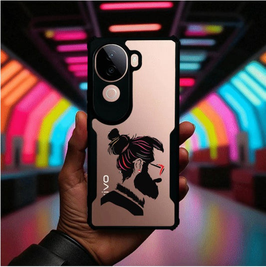 Men's Style Mobile Cover For Vivo V40E