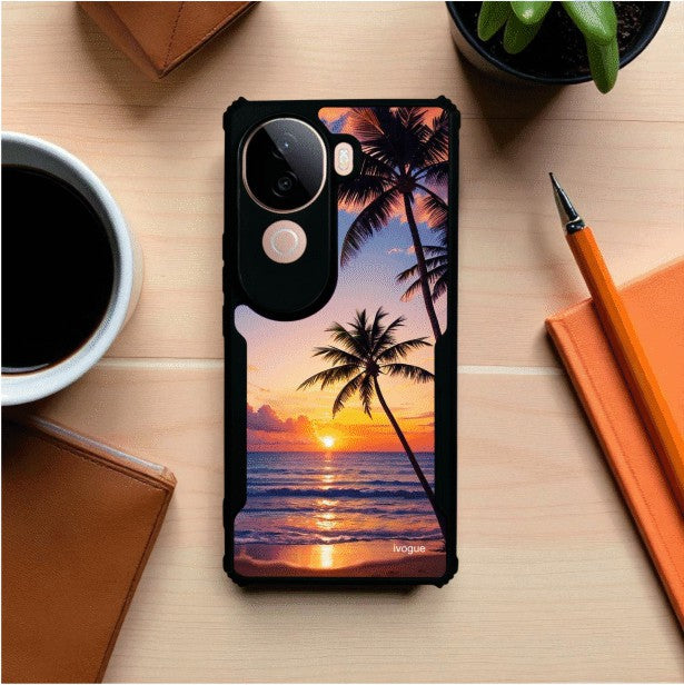 Sunset Vibes Mobile Cover For Vivo V40E