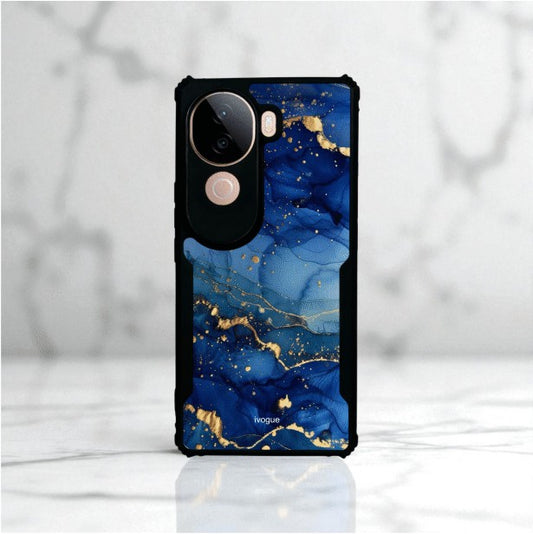 Blue Opulence Mobile Cover For Vivo V40E