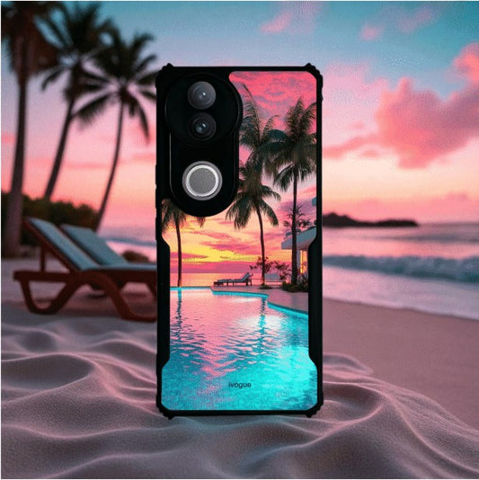 Sunset Serenity Mobile Cover For VIVO V50e