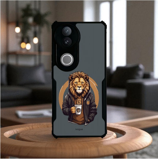 Stylish Lion Mobile Cover For VIVO V50e