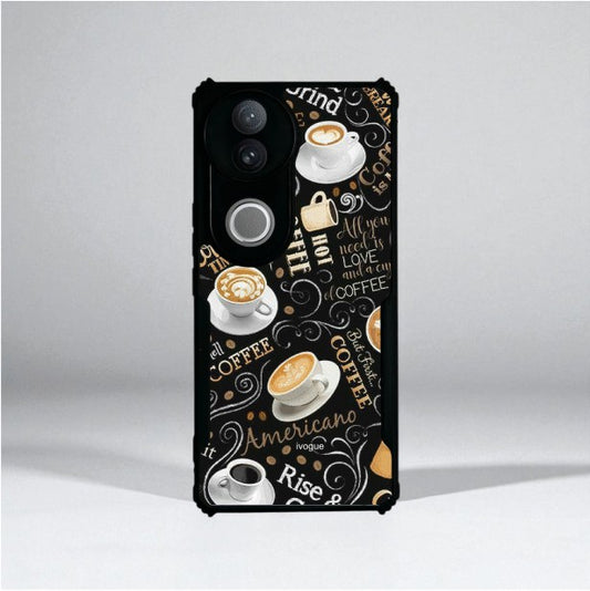 Coffee O’Clock Mobile Cover For VIVO V50