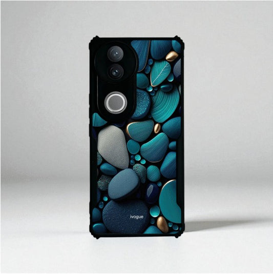 Ocean Pebbles Mobile Cover For VIVO V50e