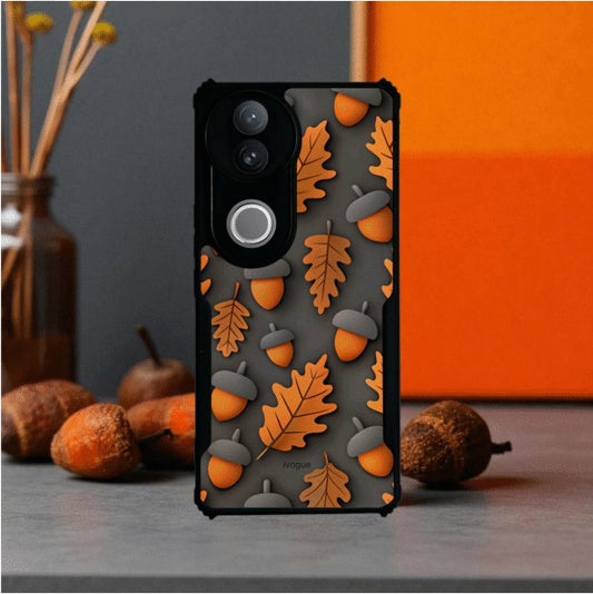 Oak & Acorn Mobile Cover For VIVO V50