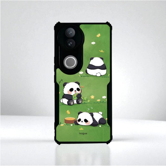 Panda Playground Mobile Cover For VIVO V50e