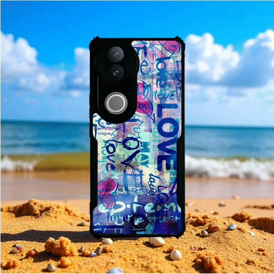 Vibe of Love Mobile Cover For VIVO V50e