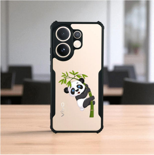 Panda and Tree Mobile Cover For VIVO V60