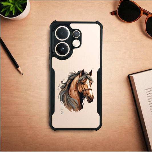 Horse Mobile Cover For VIVO V60