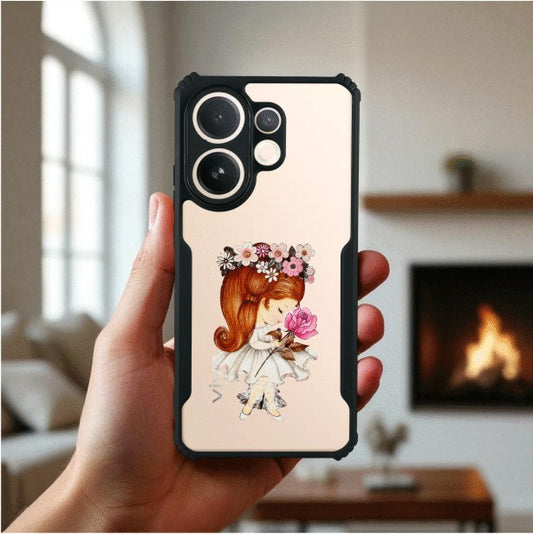 Flower Girl Mobile Cover For VIVO X200 FE