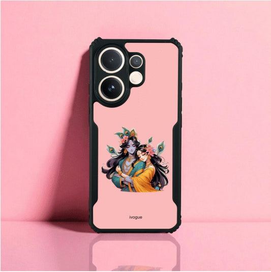 Radha Krishna Bliss Mobile Cover For VIVO V60