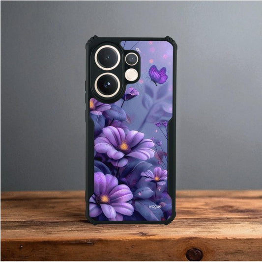 Purple Serenity Mobile Cover For VIVO X200 FE
