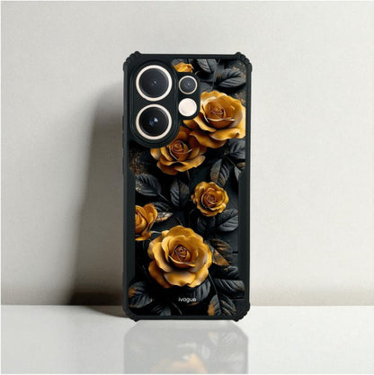 Golden Rose Mobile Cover For VIVO X200 FE