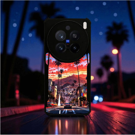 Palm City Nights Mobile Cover For VIVO X200 Pro