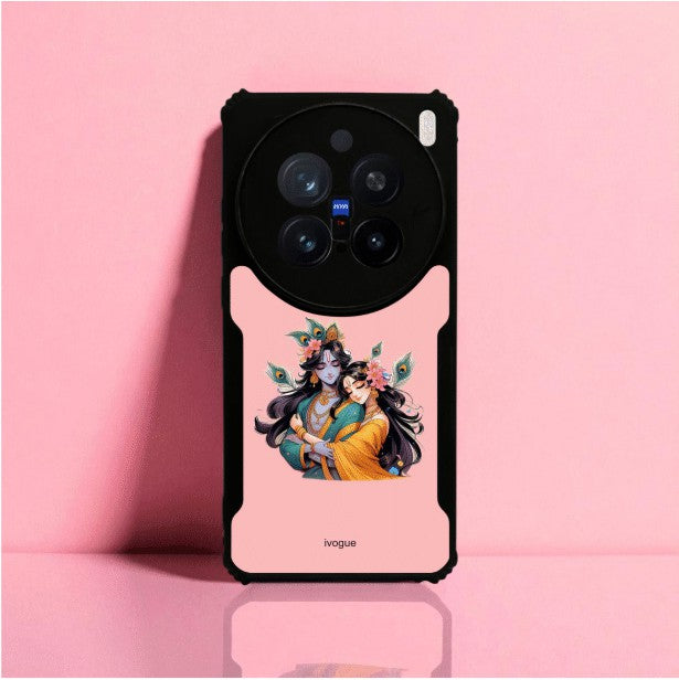 Radha Krishna Bliss Mobile Cover For VIVO X200 Pro