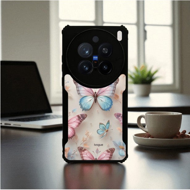 Butterfly Bloom Mobile Cover For VIVO X200 Pro
