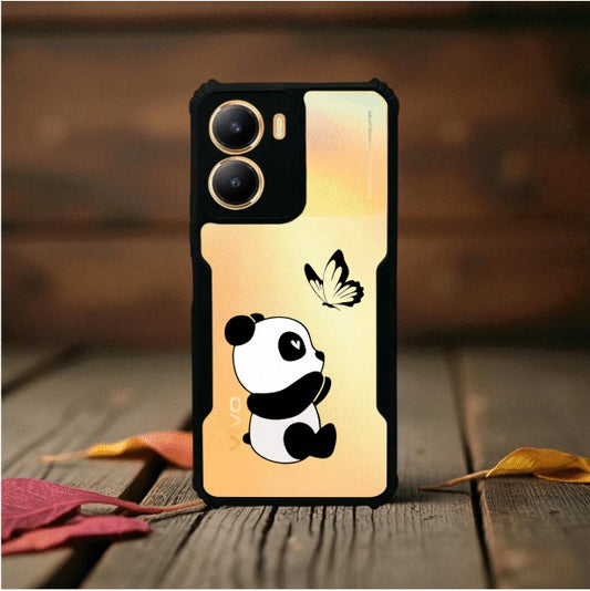 Panda and Butterfly Mobile Cover For VIVO T2X