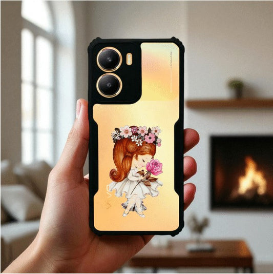 Flower Girl Mobile Cover For VIVO T2X