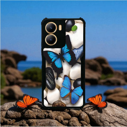 Blue Wings Beauty Mobile Cover For VIVO Y16