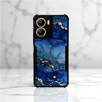 Blue Opulence Mobile Cover For VIVO Y56