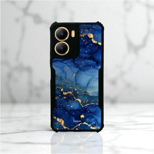 Blue Opulence Mobile Cover For VIVO Y56