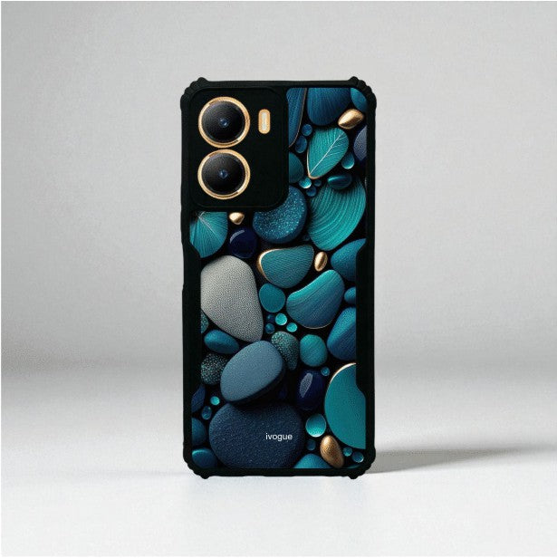 Ocean Pebbles Mobile Cover For VIVO T2X