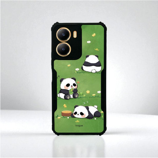Panda Playground Mobile Cover For VIVO T2X