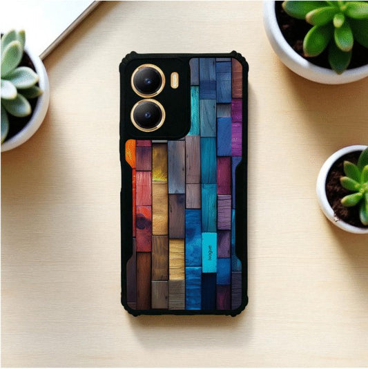 Timber Tones Mobile Cover For VIVO Y56
