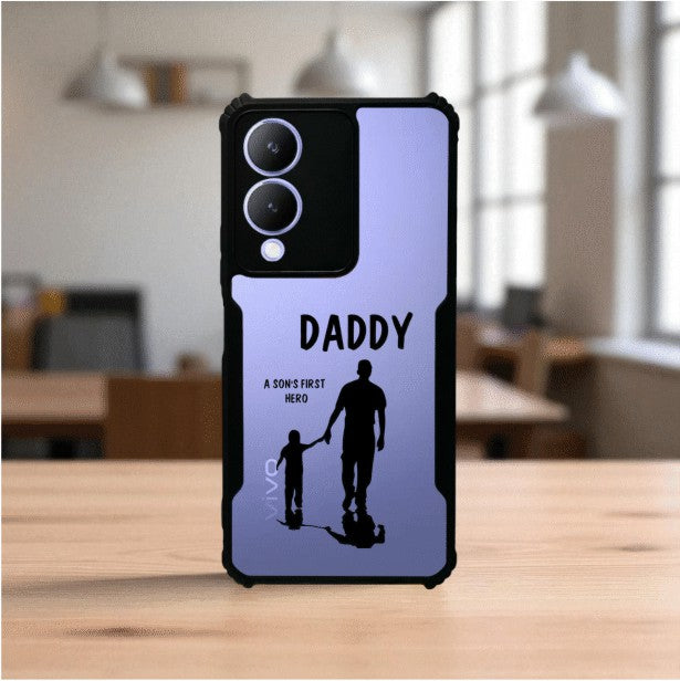 Daddy and Son Mobile Cover For VIVO Y17S